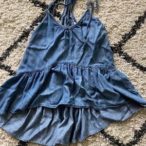Denim tank top